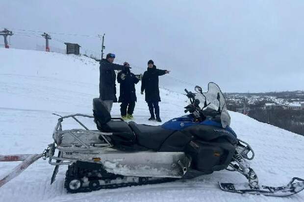 Горнолыжный склон в Ласках готовят к открытию