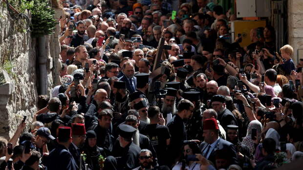 Сотни полицейских следят за безопасностью в Иерусалиме 4 мая