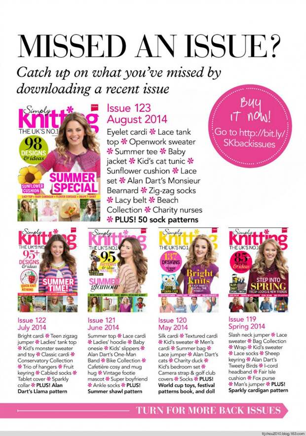 Simply Knitting №124 2014 - 紫苏 - 紫苏的博客 Simply Knitting №124 2014 - 紫苏 - 紫苏的博客