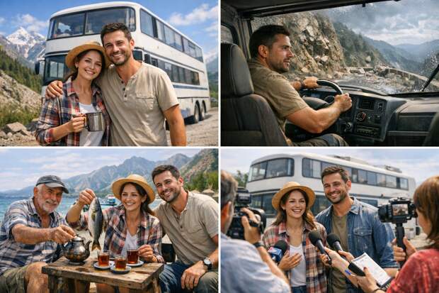 Алия белән Гомәрнең онытылмас сәяхәте