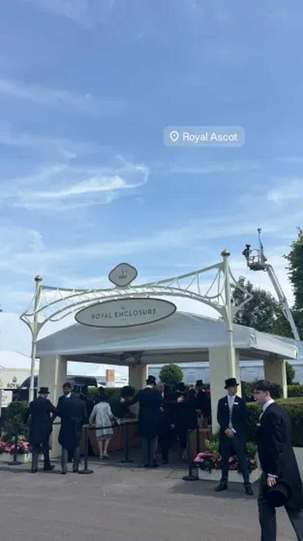 Фото Устиньи Малининой на Royal Ascot