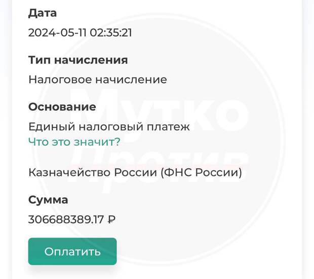 Хабиб Нурмагомедов задолжал налогов на 306 миллионов рублей («Мутко против»)