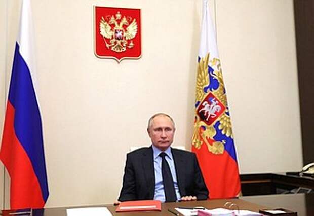 Совещание с постоянными членами Совета Безопасности (в режиме видеоконференции).