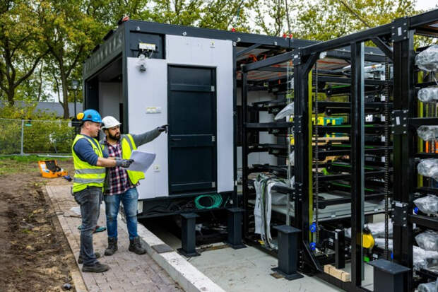 Nio начала строительство второго PSS в Нидерланды, открытие на следующей неделе