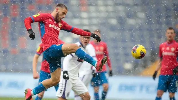 ЦСКА и «Уфа» сыграли вничью в 22-м туре РПЛ