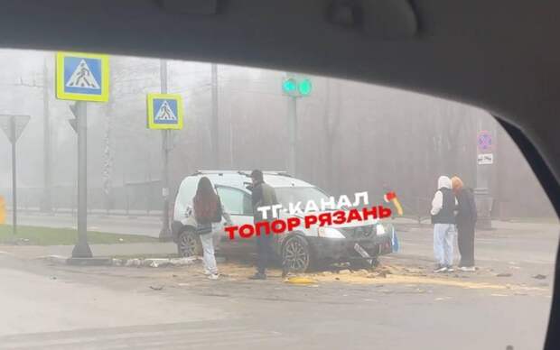 В Приокском произошло ДТП