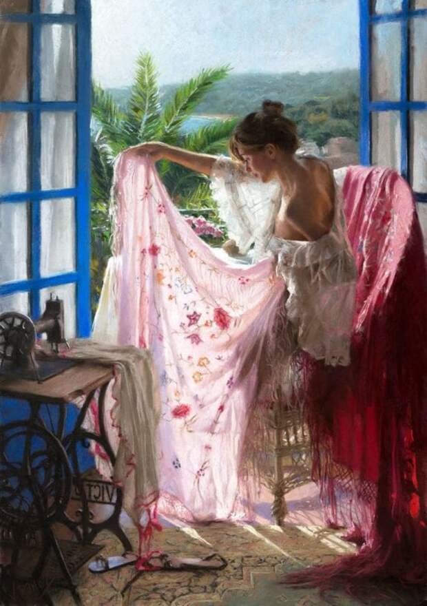 работы Висенте Ромеро Редондо – 25 художник Висенте Ромеро Редондо (Vicente Romero Redondo) – 25