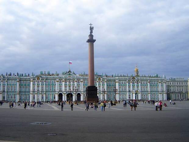 Дворцовая площадь. Зимний дворец (640x480, 39Kb)