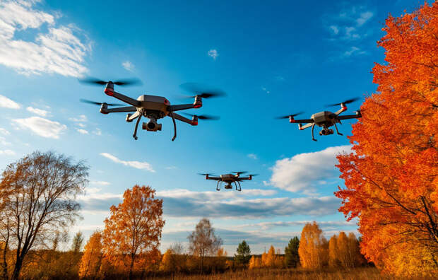 За ночь российские системы ПВО уничтожили 82 дрона ВСУ