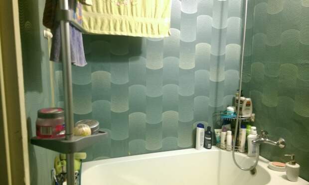 Зеленые стены в дизайне ванной комнаты