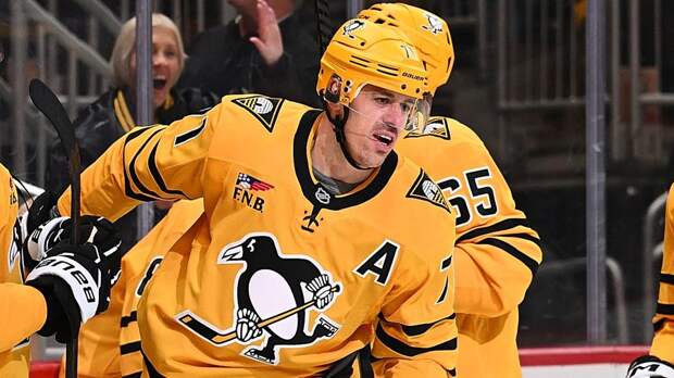 Голы Малкина и Чинахова помогли «Питтсбургу» одержать крупную победу над «Эдмонтоном»