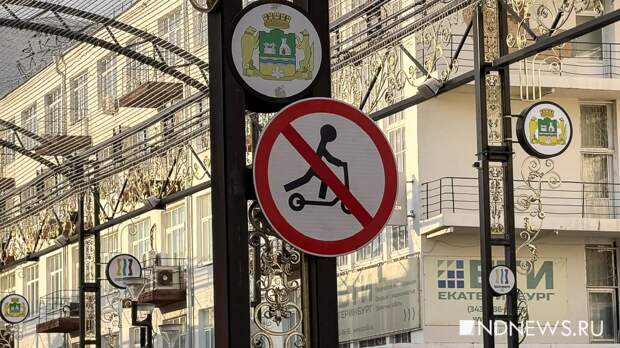 В центре Екатеринбурга установят 82 «антисамокатных» знака. Почему это не поможет