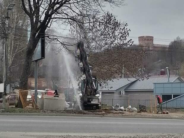В Смоленске снова произошла коммунальная авария
