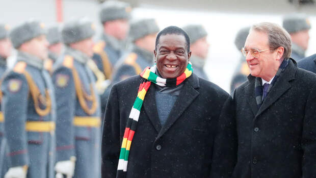 Глава Зимбабве Мнангагва заявил о поддержке Путина в Африке