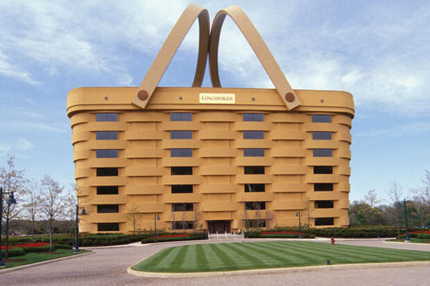 Дом-корзина в США