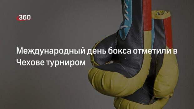 Международный день бокса отметили в Чехове турниром