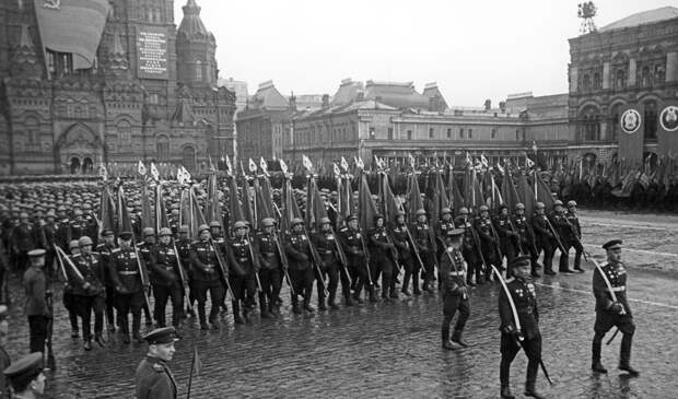 Военный парад победы 24 июня 1945 года