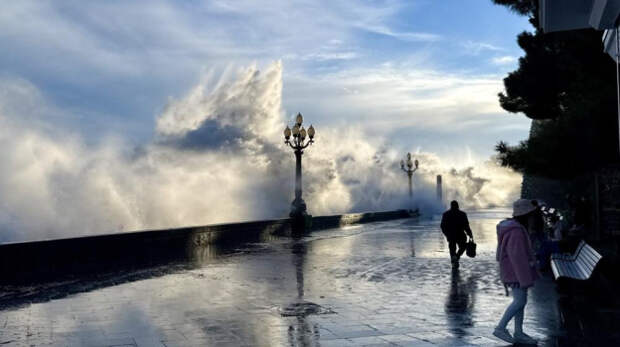 В Ялте подтопило 7 домов из-за дождей