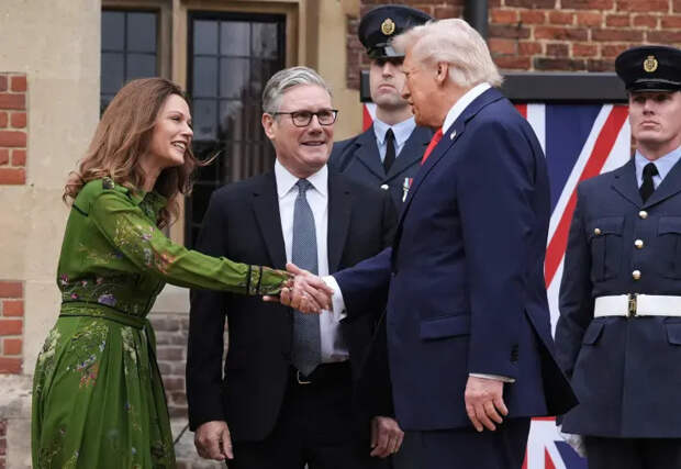 Виктория Страмер, Кир Стармер и Дональд Трамп