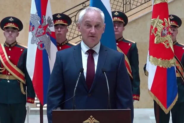 Белоусов поздравил личный состав 9-й отдельной гвардейской мотострелковой бригады со взятием Новгородского ДНР