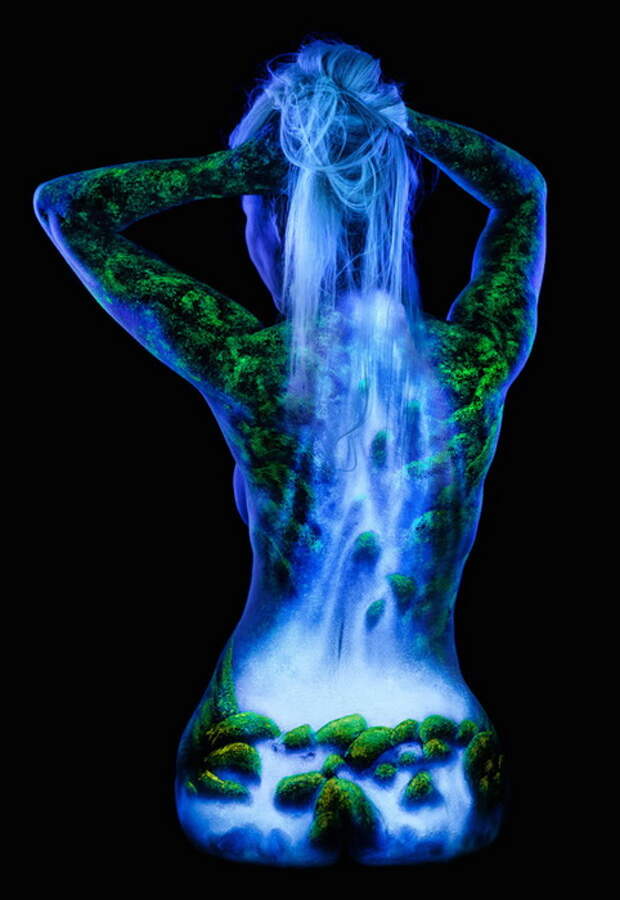 Мистический боди-арт от Джона Попплтона (John Poppleton)