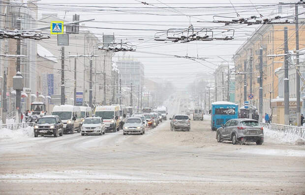 Туляков ждут снегопад и до -10 градусов мороза 27 января