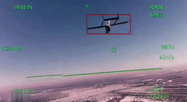 Перехват украинской «Майи» российским «Лисом-2» попал на видео