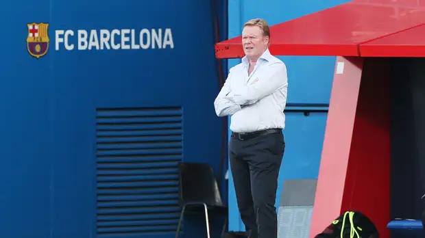 СМИ: Куману запрещено находиться на тренерской скамейке «Барселоны»