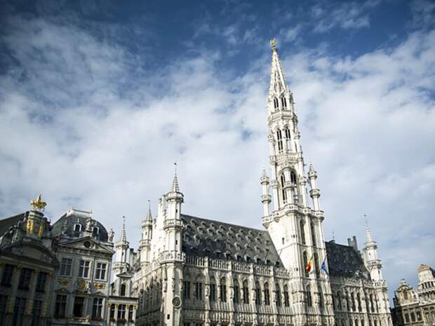 В Брюсселе отключили подсветку королевского дворца для экономии электричества