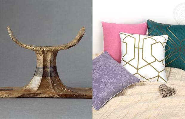 Подушка в Древнем Египте и сейчас. Подушка в Древнем Египте и сейчас.