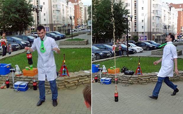 кола и ментос
