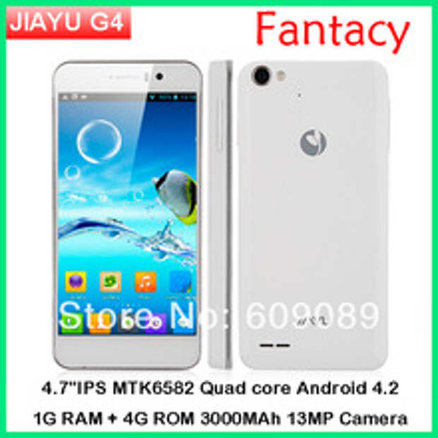 JIAYU G4 G4T MTK6589T Quad Core JIAYU G4C MTK6582 13MP Android 4.2 1G RAM 4G ROM 4.7" IPS Capacitive GPS 3G Mobile phone