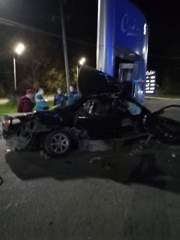 Срочно нужно на АЗС... ДТП на выезде из Ачинска "Разложился"