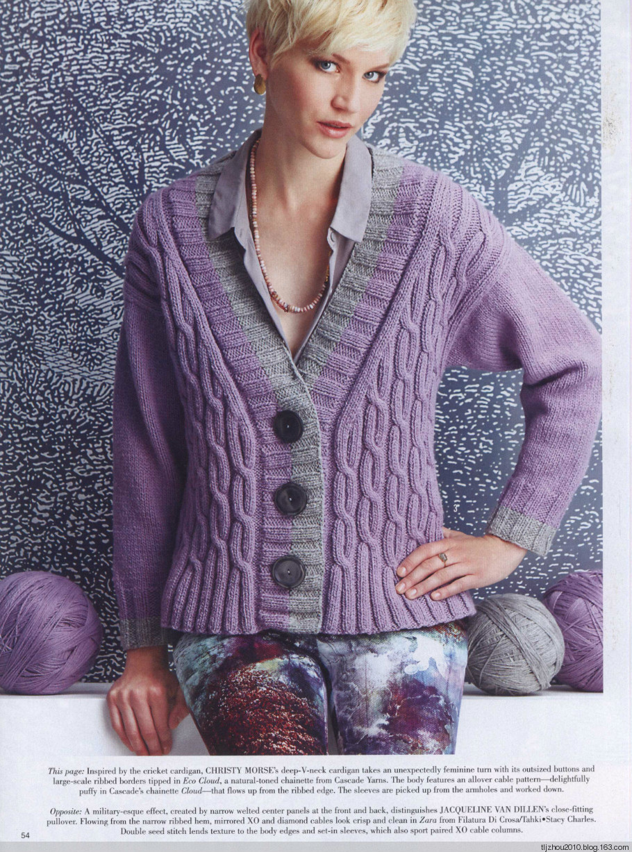 Vogue Knitting 2014 秋 - 紫苏 - 紫苏的博客 Vogue Knitting 2014 秋 - 紫苏 - 紫苏的博客