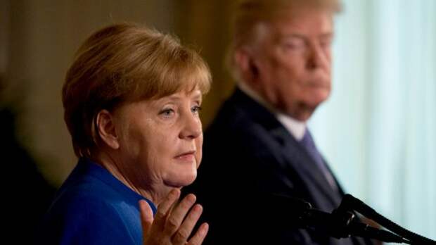 Трамп толкает Меркель в объятия Путина