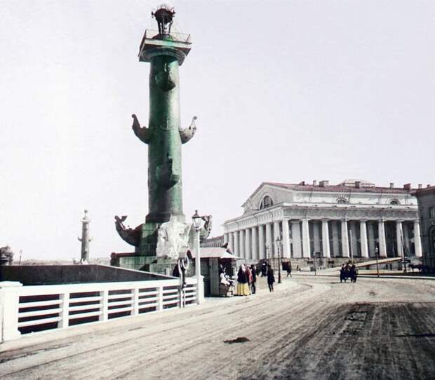 Торговля на набережной. Санкт-Петербург, 1896 г. история, прошлое, фото