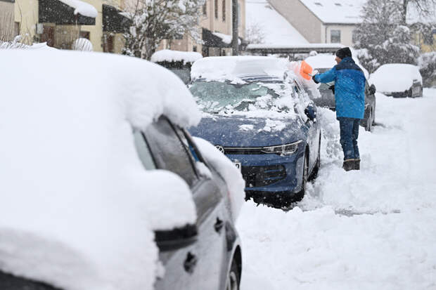 В Германии случился коллапс из-за снега