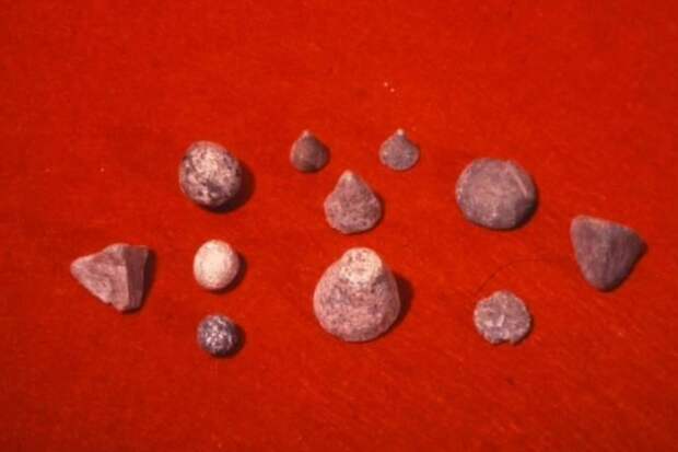 Tokens from Jarmo, Iraq, 6500 BC