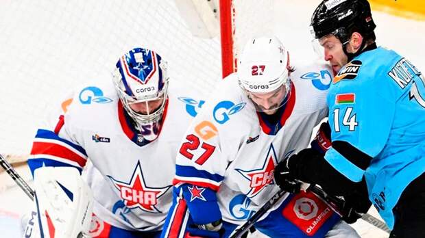 СКА в овертайме вырвал победу над минским «Динамо»