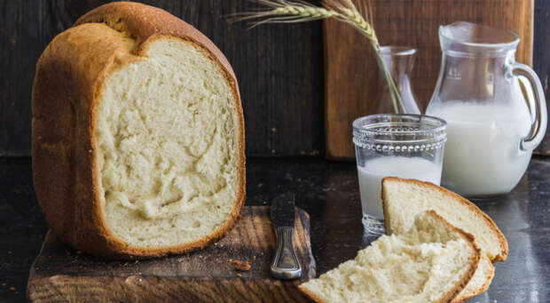 Хлеб на кефире. \ Фото: gastronom.ru.
