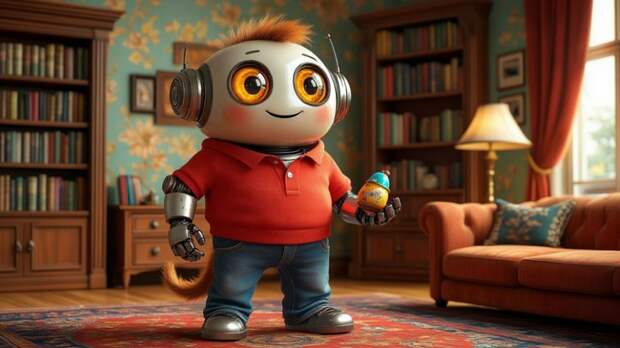 Дружелюбный робот / Изображение сгенерировано YandexGPT 5 Pro / amic.ru