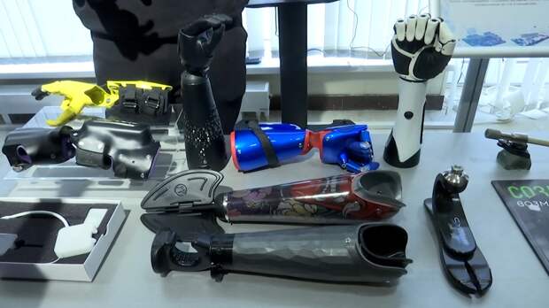 Новейшие протезы показали на выставке военной медицины на Кубани