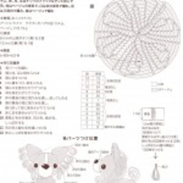 Вязаная собачка крючком Вязаная собачка крючком