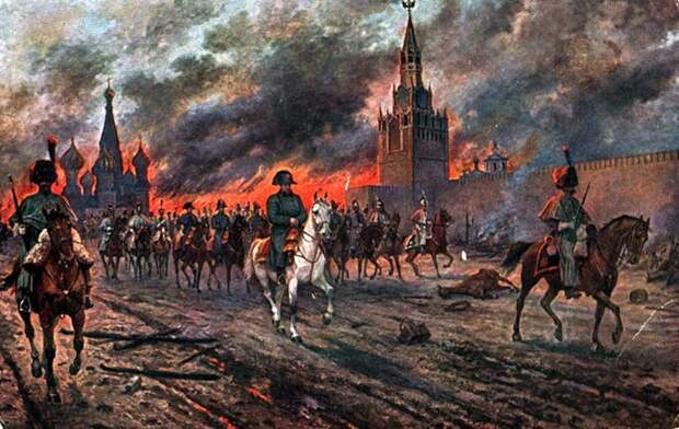 Прогулка по Москве для французской армии стала слишком дорогим удовольствием