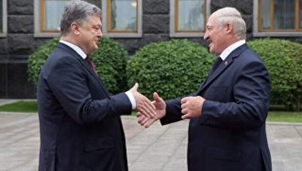 Встреча президентов Украины и Белоруссии Петра Порошенко и Александра Лукашенко в Киеве. 21 июля 2017