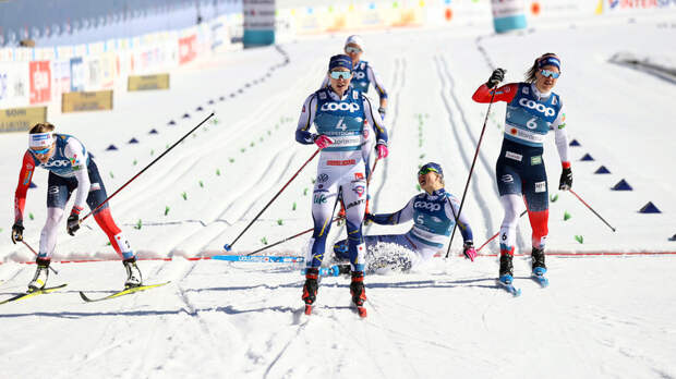 Сундлинг выиграла женский спринт на ЧМ по лыжным гонкам