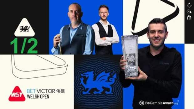 Welsh Open 2026 снукер — 1/2 финала. Трансляции расписание