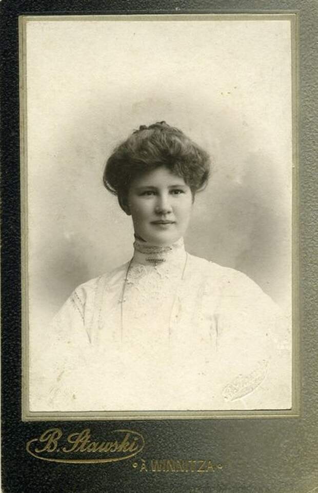 Герда Паульсон (Таубе). Бенедикт Ставский, 1905 год, Подольская губ., г. Винница, из архива Светланы Александровны Черяевой (Соловьевой).