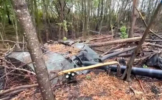 Под Шептуховкой в Курской области обнаружили оторванную башню британского танка Challenger 2