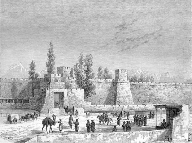Кашгар в середине XIX века 